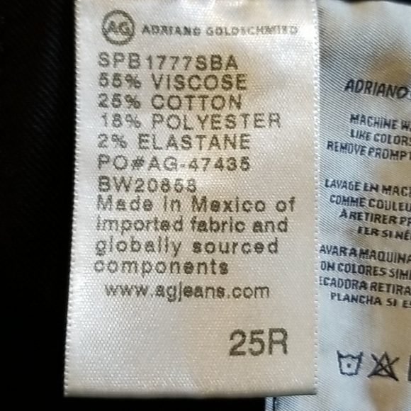 AG skinny high rise jeans - Picture 6 of 8